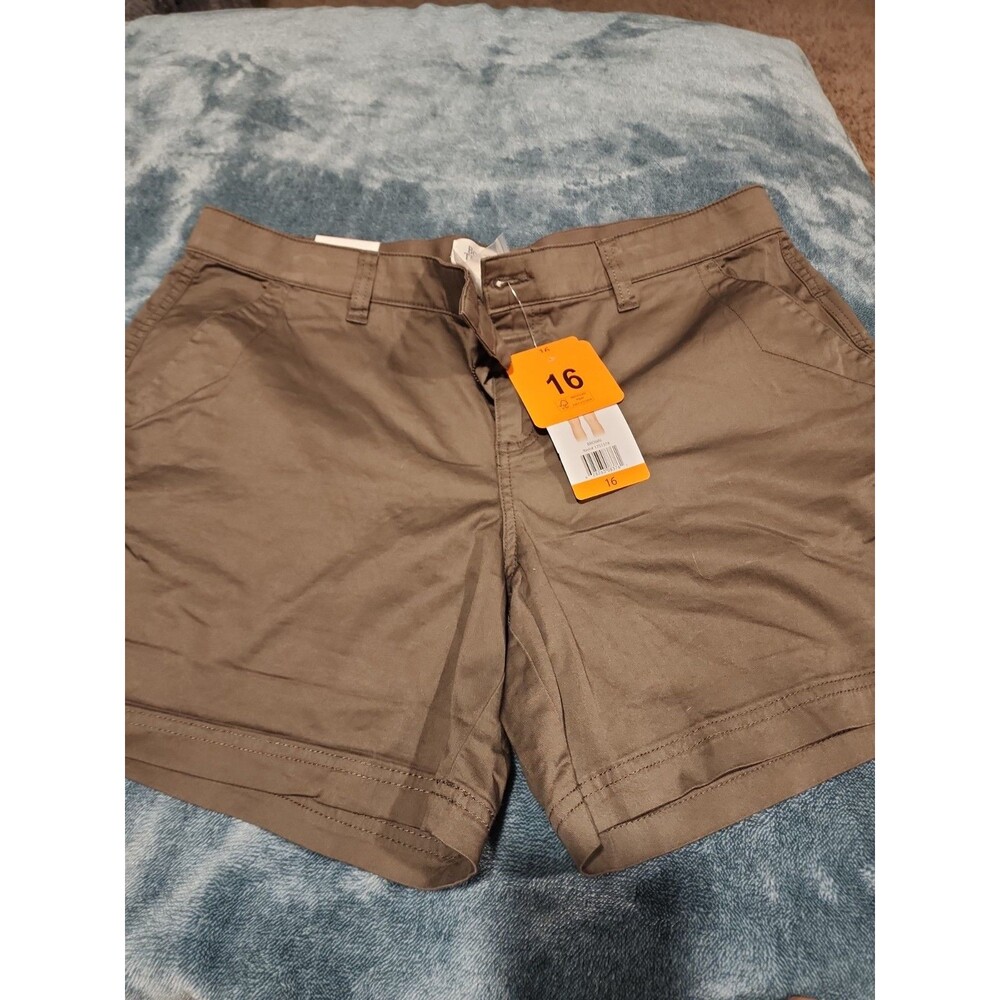 NWT Boston Traders Women's Shorts - Brown - Size 16